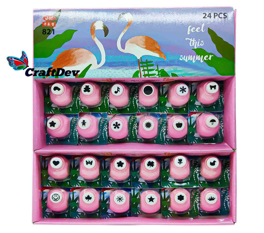 821-24PC CRAFT PUNCH BOX SET (82124)