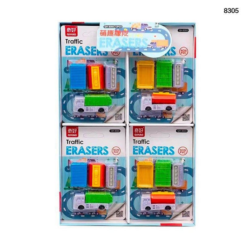 8305 TRAFFIC VEHICLE ERASER 1PC