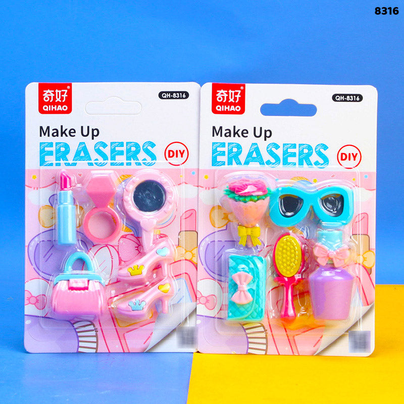 8316 MAKEUP KIT ERASER 1pc
