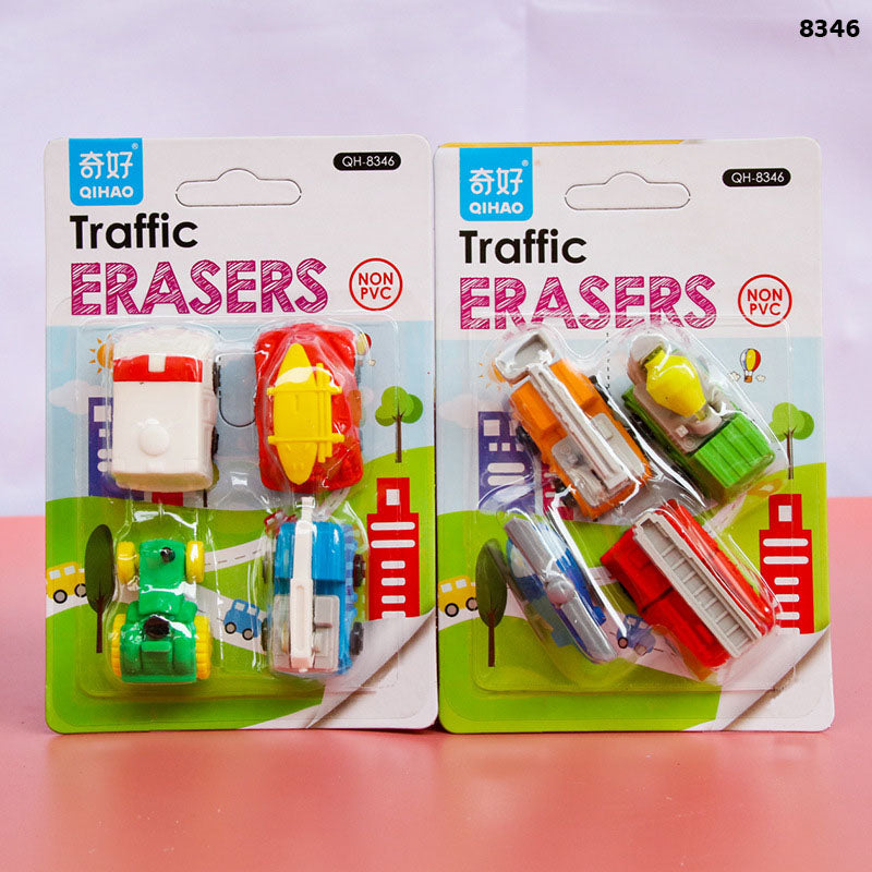 8346 TRAFFIC VEHICLE ERASER 1pc