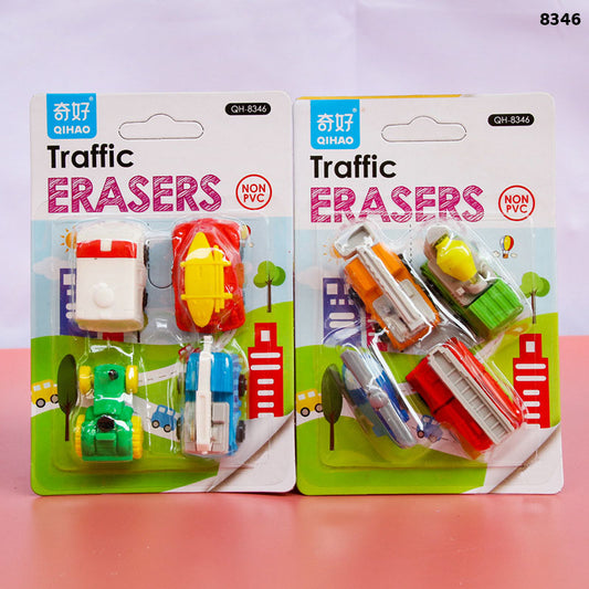 8346 TRAFFIC VEHICLE ERASER 1pc