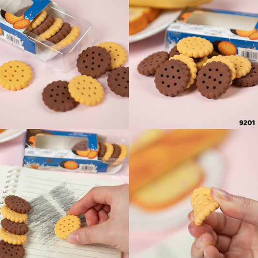 9201 LITTLE COOKIE ERASER 6PC