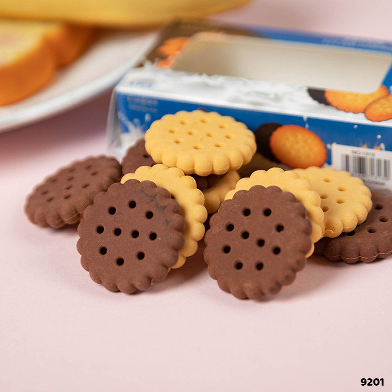 9201 LITTLE COOKIE ERASER 6PC