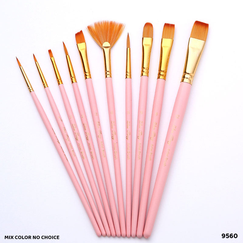 9560 10PC PAINT BRUSH