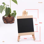 19" BLACK BOARD WITH EASEL 25X46CM (19B)