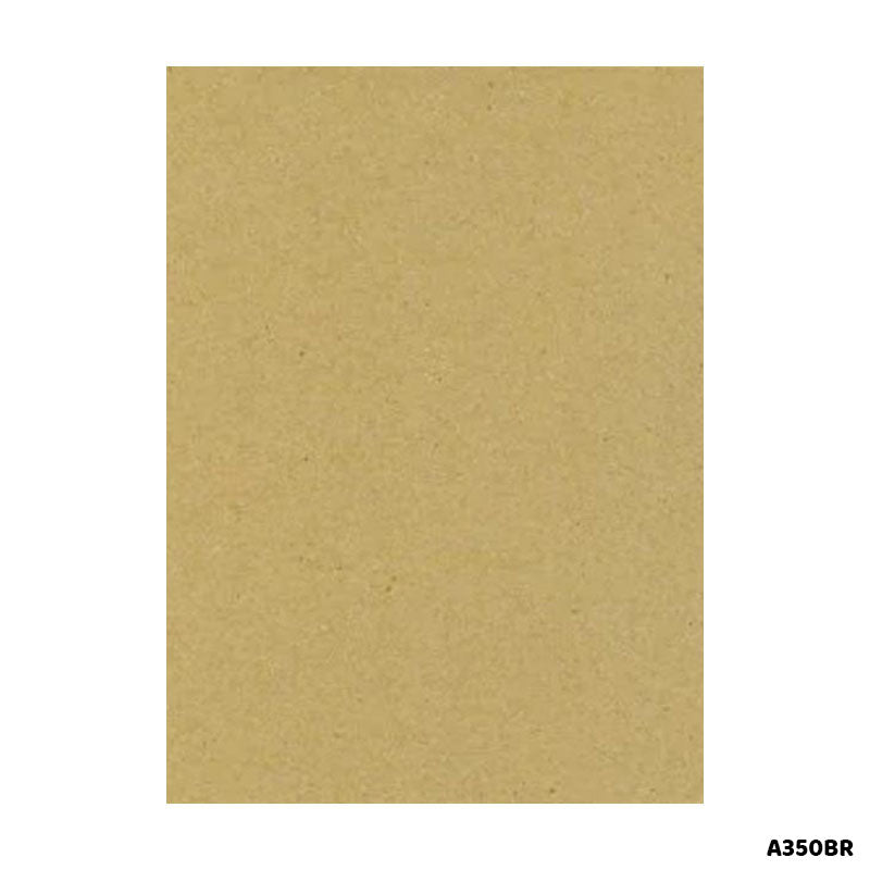 A3 CARD STOCK 50 SHEET KRAFT BROWN 350GSM (A350BR)