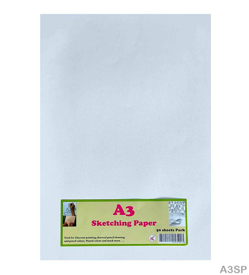 SKETCH PAD A3 BLACK 200GSM (A3SPB)