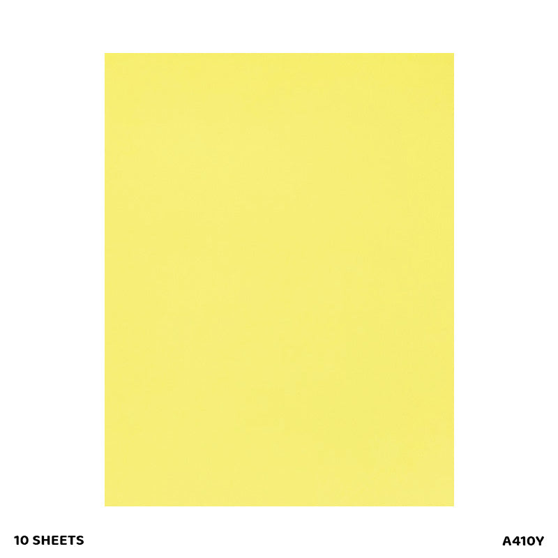 A4 COLOR PAPER YELLOW 10 SHEETS (A410Y)