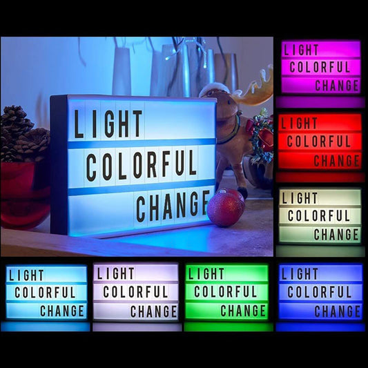 A4 LED BOX COLOUR CHANGE REMOTE (A4LCC)