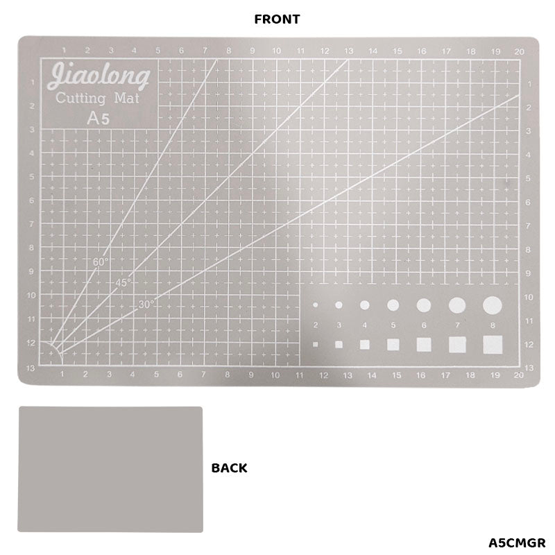 A5 CUTTING MAT GRAY (A5CMGR)