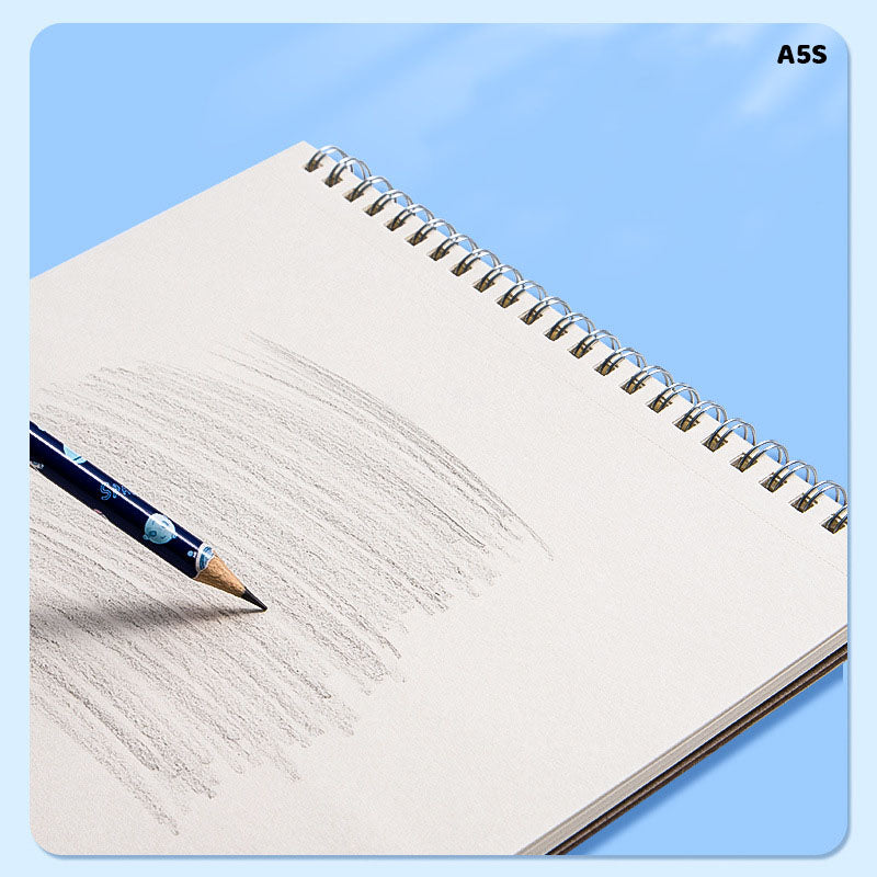 A5 SKETCH PAD 210x148MM 24PAGE 160GSM SPIRAL (A5S)