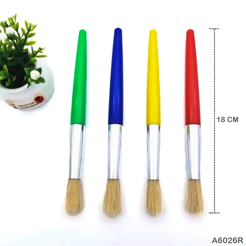 A6026R 4PC PAINT BRUSH ROUND