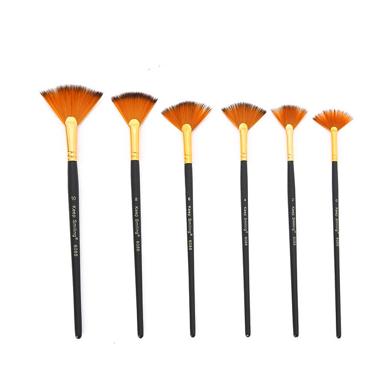 6PC FAN BRUSH (A6088)