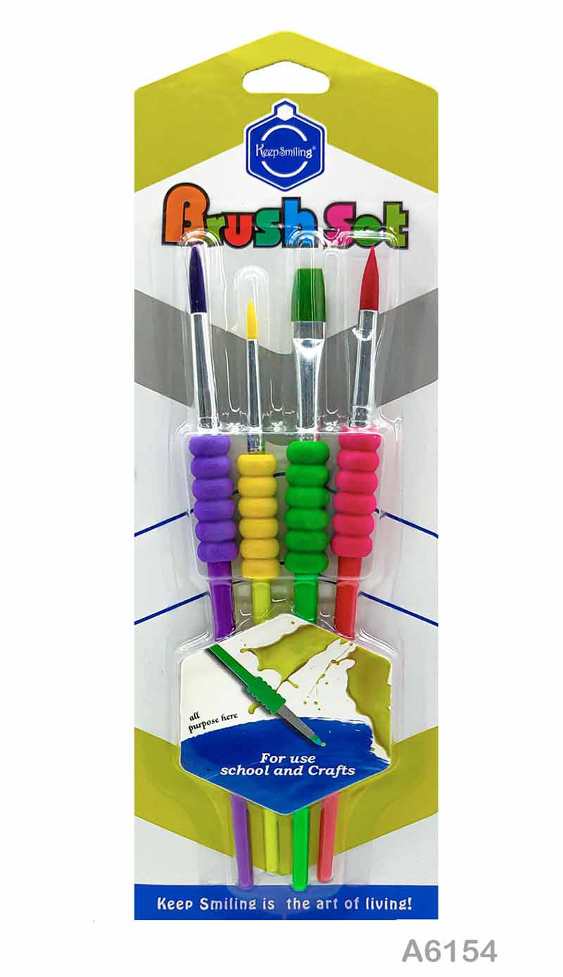 A6154 PAINT BRUSH 4PC