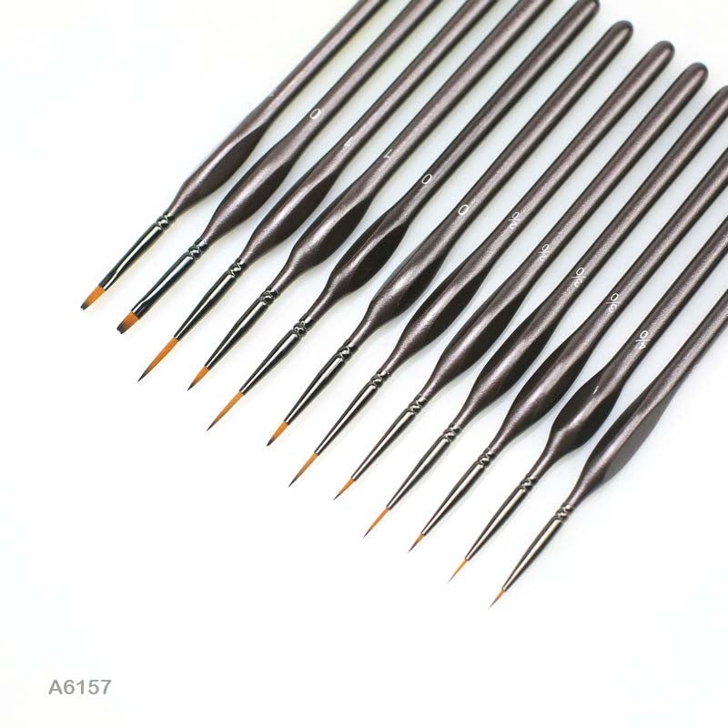 A6157 PAINT BRUSH 12PC ULTRA THIN