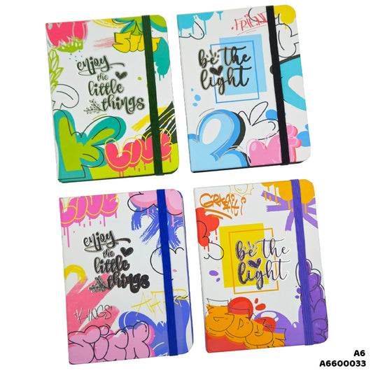A6600033  NOTEBOOK A6 (103X137MM)