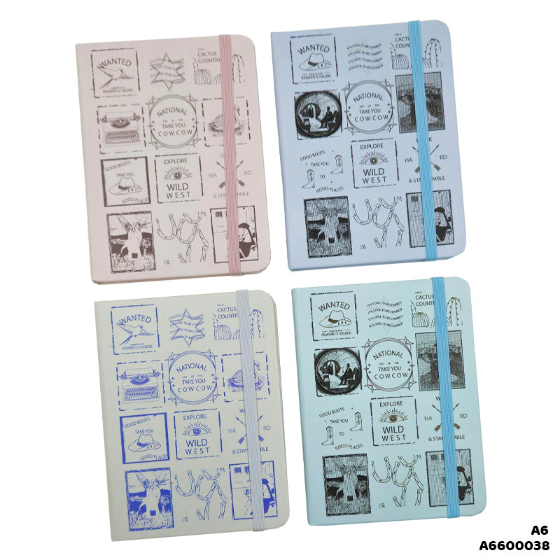 A6600038  NOTEBOOK A6 (103X137MM)