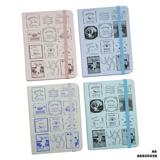 A6600038  NOTEBOOK A6 (103X137MM)