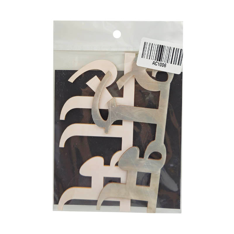 ACRYLIC CUTOUT AC1006 2PC