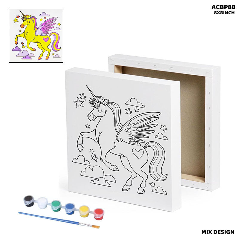 CANVAS BOARD PRINTED 8X8 INCH (ACBP88)