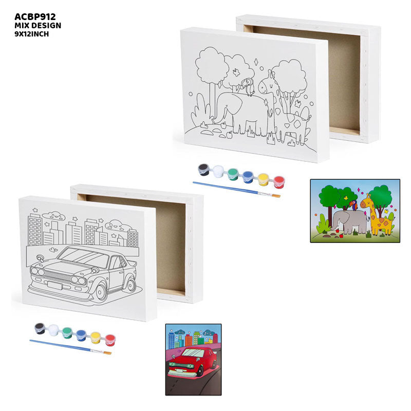 CANVAS BOARD PREMARKED 9X12 INCH (ACBP912)