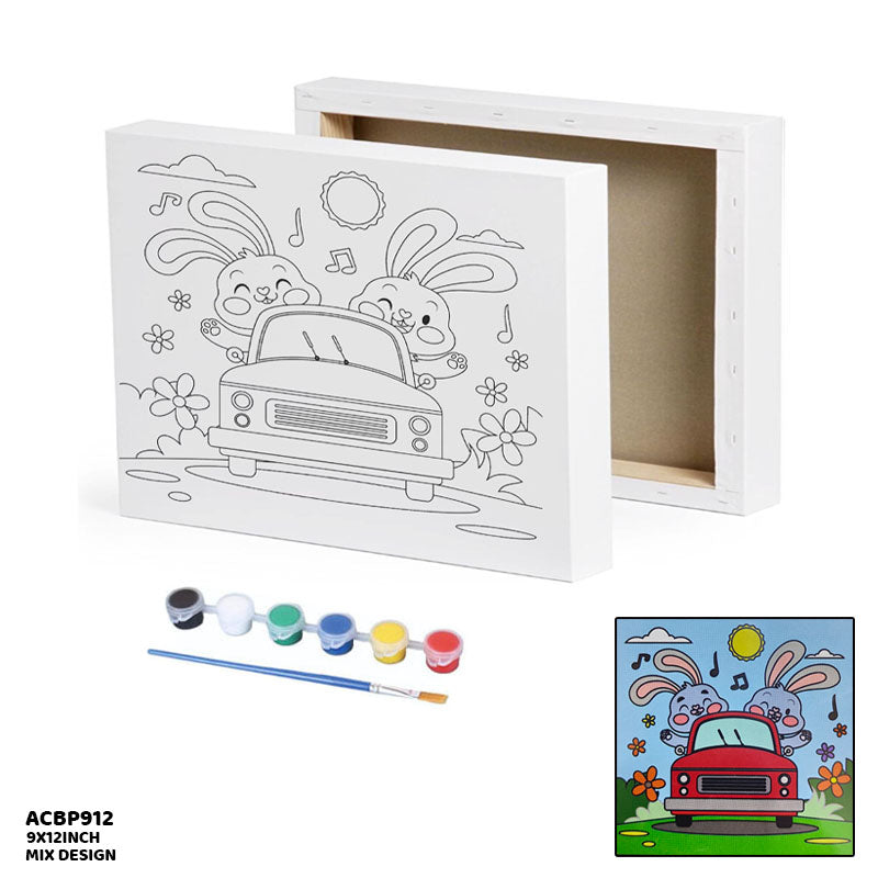 CANVAS BOARD PREMARKED 9X12 INCH (ACBP912)