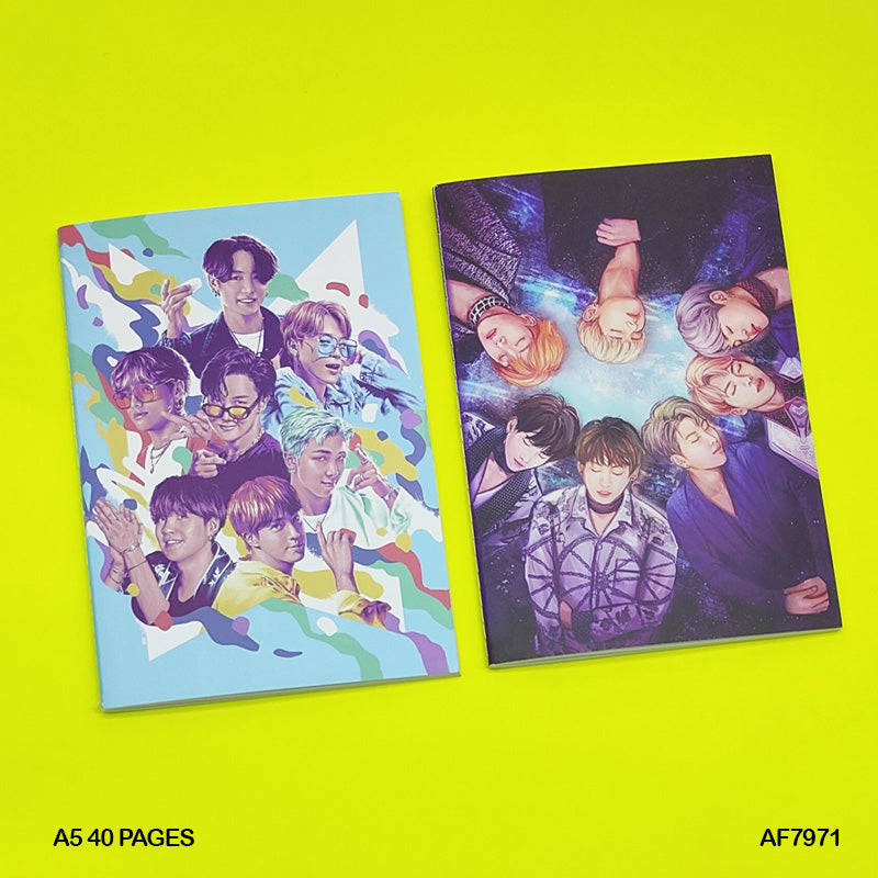 AF7971 A5 PRINTED DIARY 40 PAGES