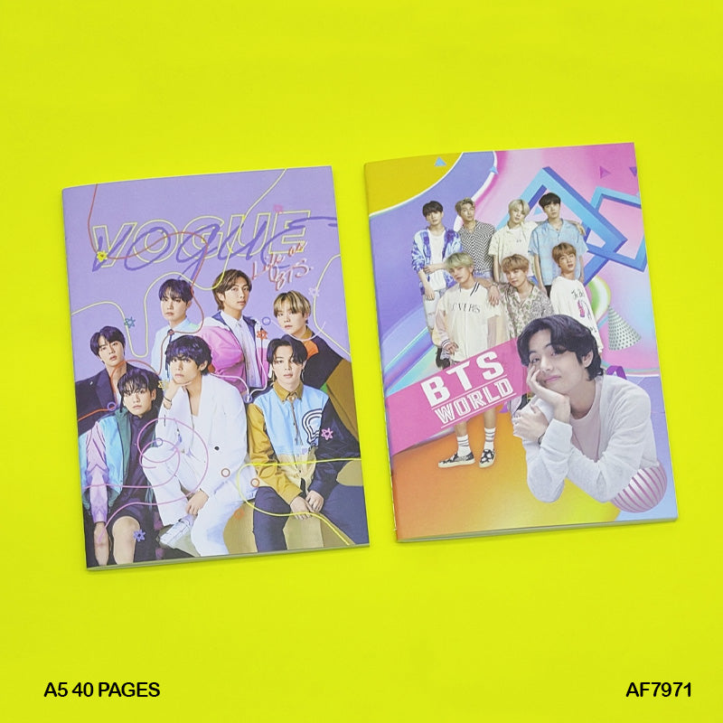 AF7971 A5 PRINTED DIARY 40 PAGES