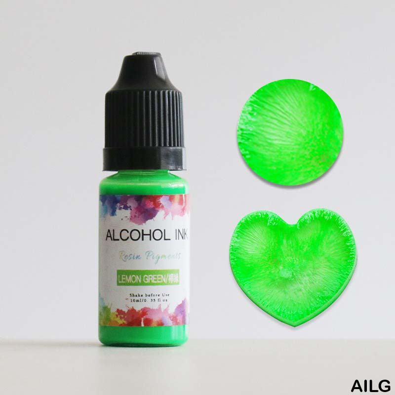 ALCOHOL INK 10ml LEMON GREEN (AILG)