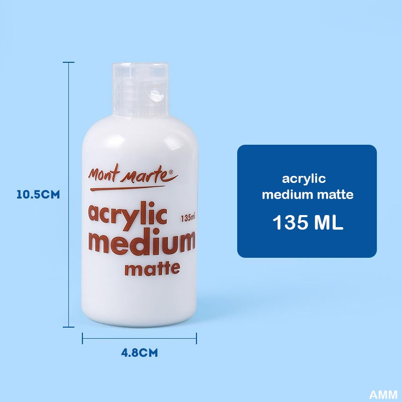 MONT MARTE ACRYLIC MEDIUM MATTE 135ml (AMM)