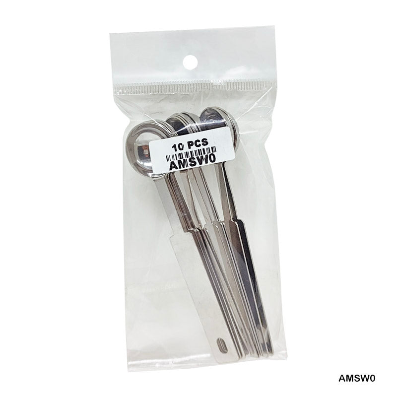 WAX MELTING SPOON STEEL 10PC (AMSW0)