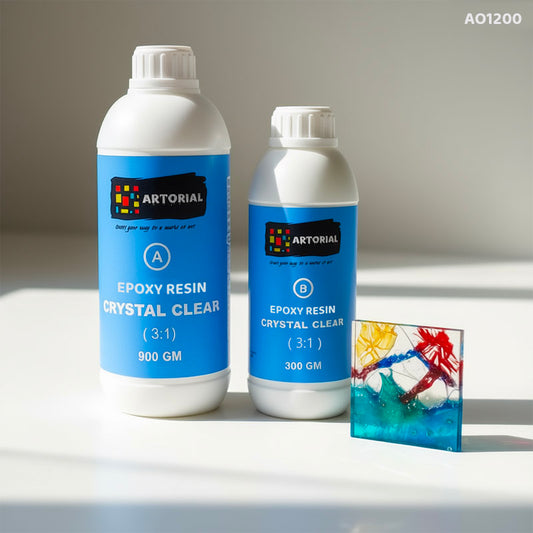 ARTORIAL AO1200 3-1 EPOXY ART RESIN HARDENER KIT 1.2KG IN