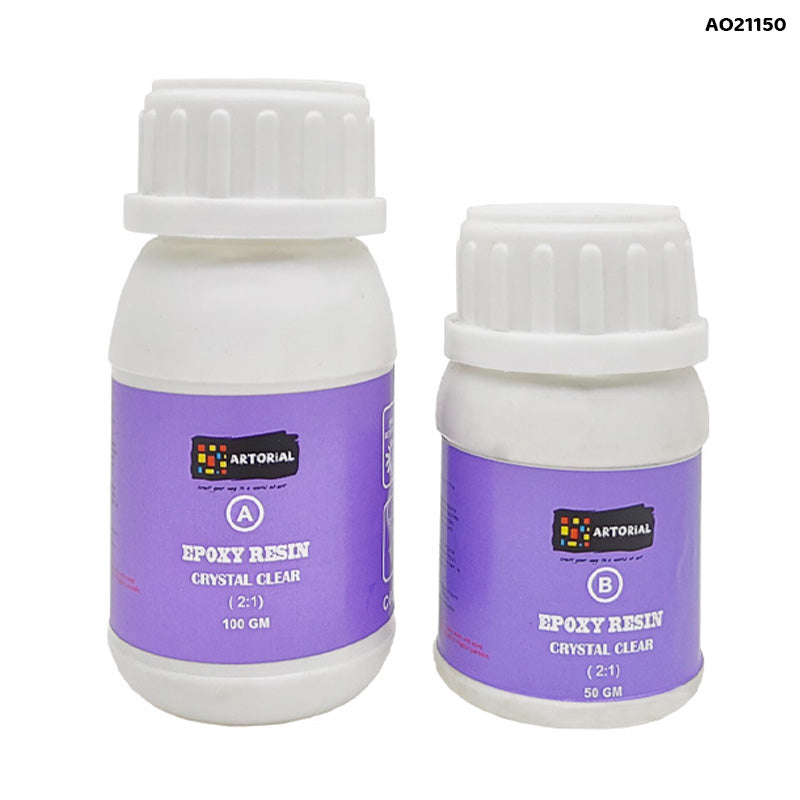 ARTORIAL AO21150 2-1 EPOXY ART RESIN HARDENER KIT 150GM IN