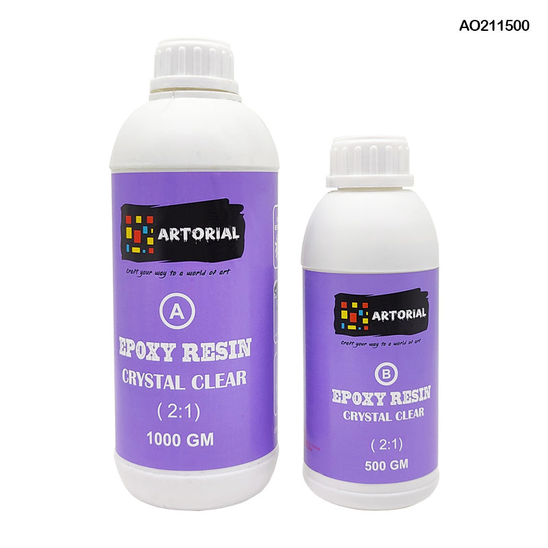 ARTORIAL AO211500 2-1 EPOXY ART RESIN HARDENER KIT 1.5KG IN