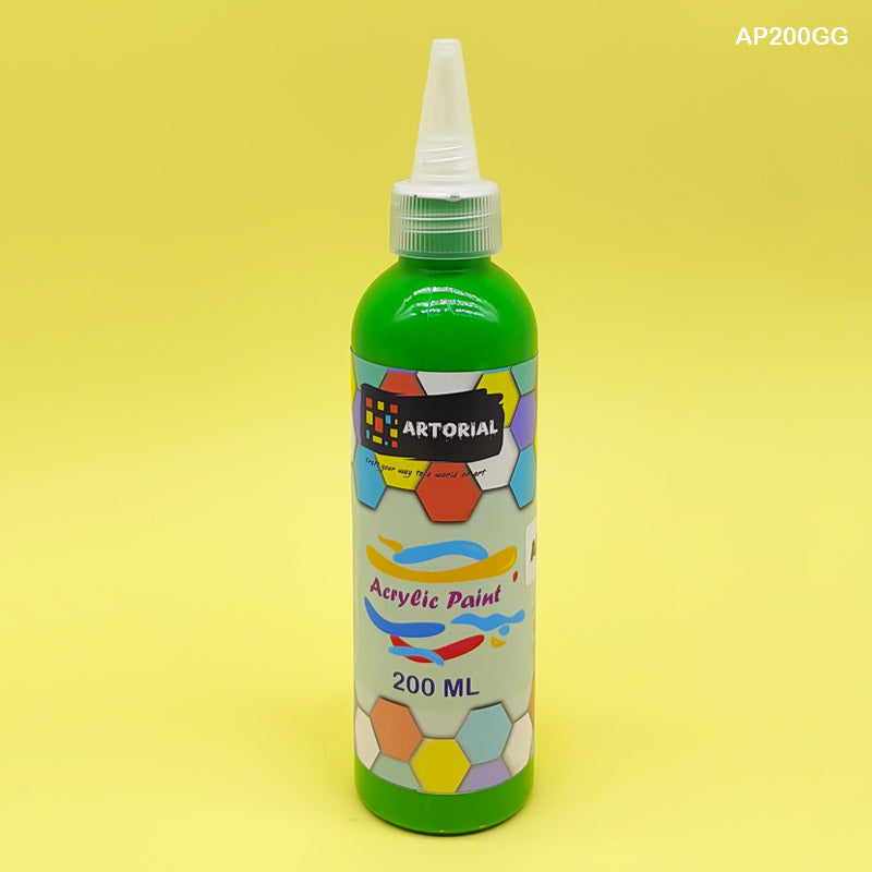 AP200GG 200ML GRASS GREEN ACRYLIC PAINT