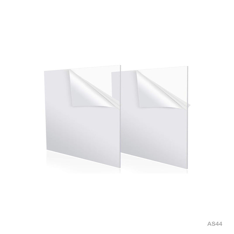 AS44 4X4 ACRYLIC SHEET SQUARE 2MM 1PC