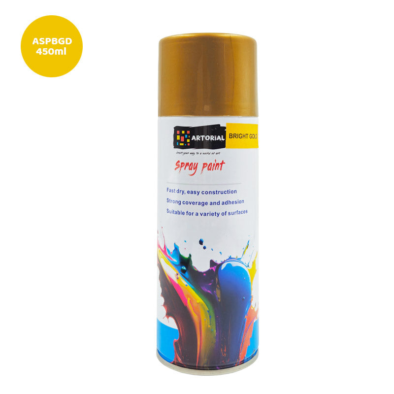 ASPBGD ARTORIAL SPRAY PAINT BRIGHT GOLD 450ml