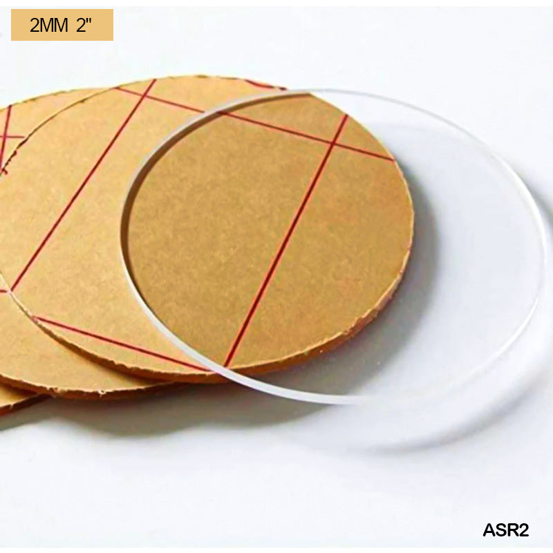 ASR2 2" ACRYLIC SHEET ROUND 2MM 10PC