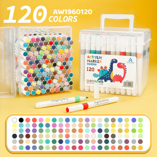 AW1960120 120 COLOR ACRYLIC MARKER WATER BASED