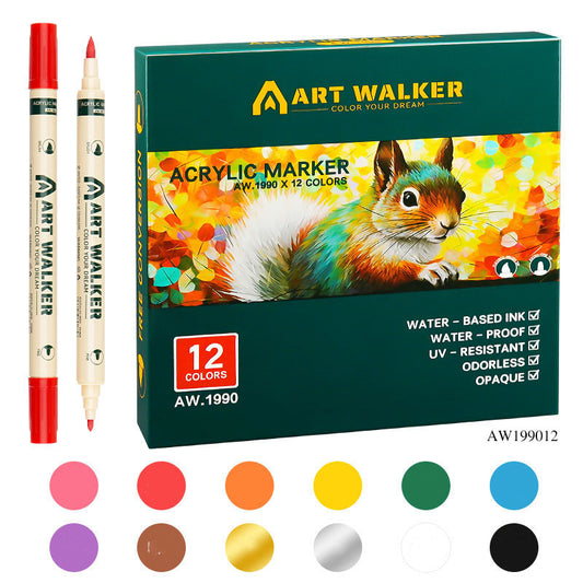 ART WALKER COLOR MARKER AW199012