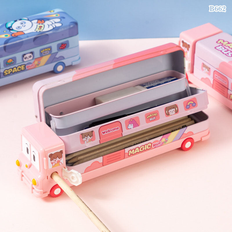 B662 METAL PENCIL BOX