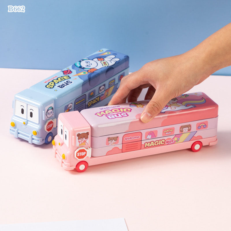 B662 METAL PENCIL BOX