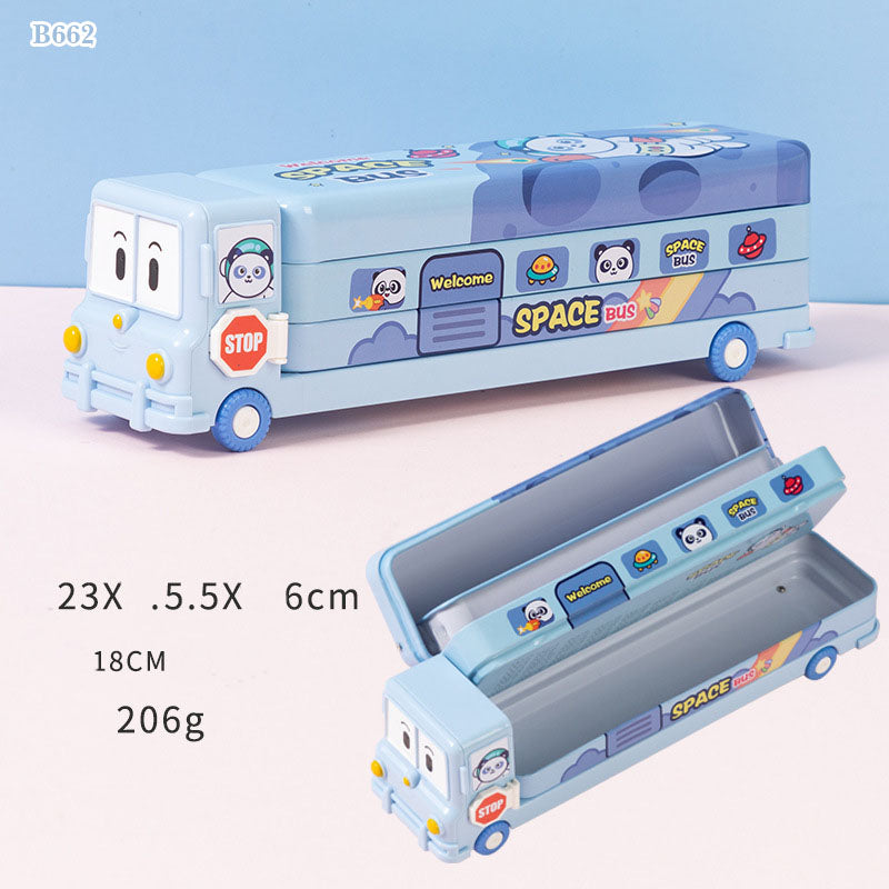B662 METAL PENCIL BOX