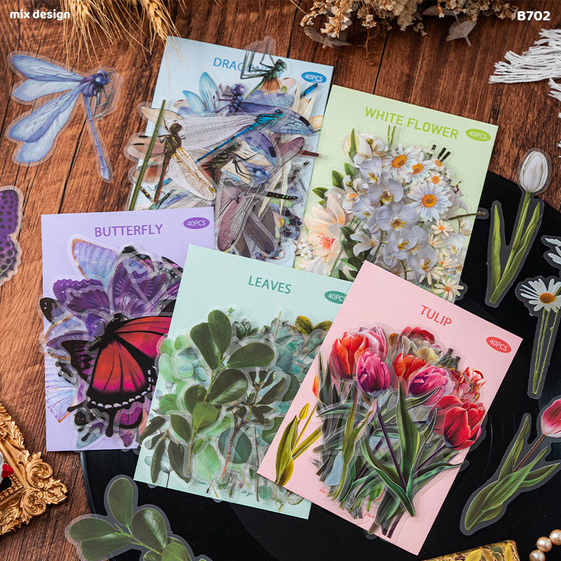 B702 40 CUTOUT STICKER JOURNALING