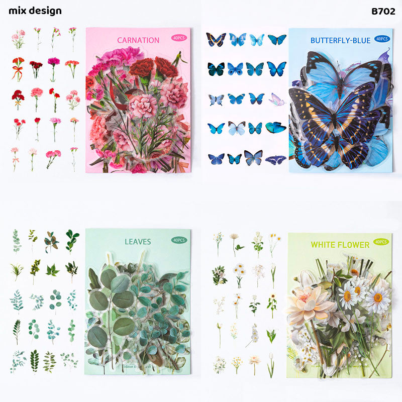 B702 40 CUTOUT STICKER JOURNALING