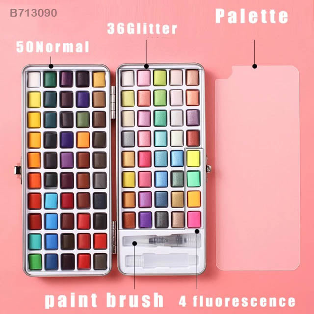 WATER COLOR SET (B713090) (90 COLOR)