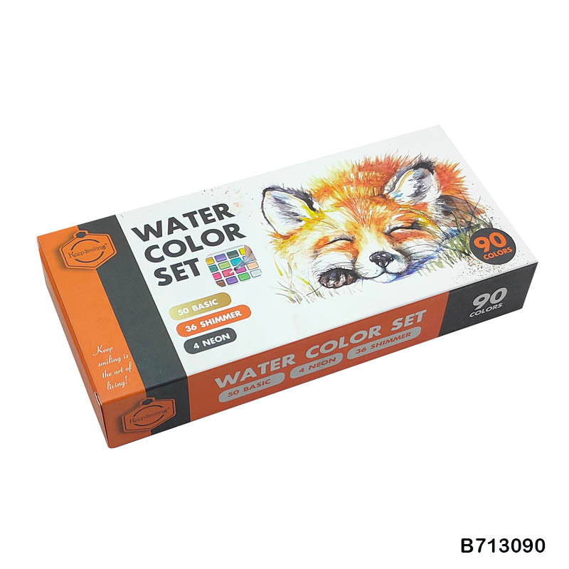 WATER COLOR SET (B713090) (90 COLOR)