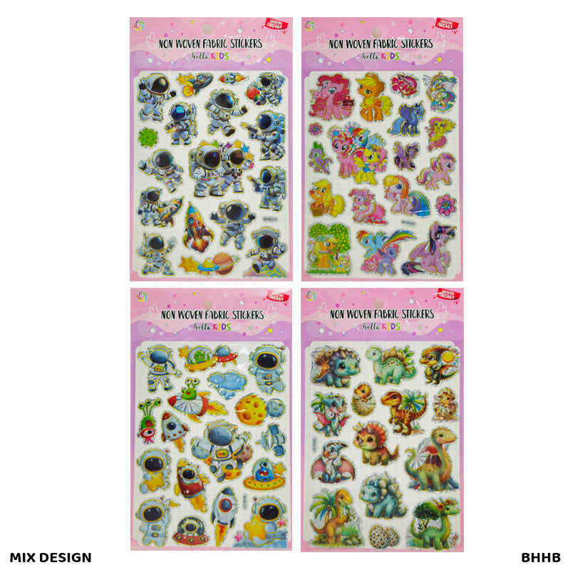 BHHB NON WOOVEN FABRIC KIDS STICKER