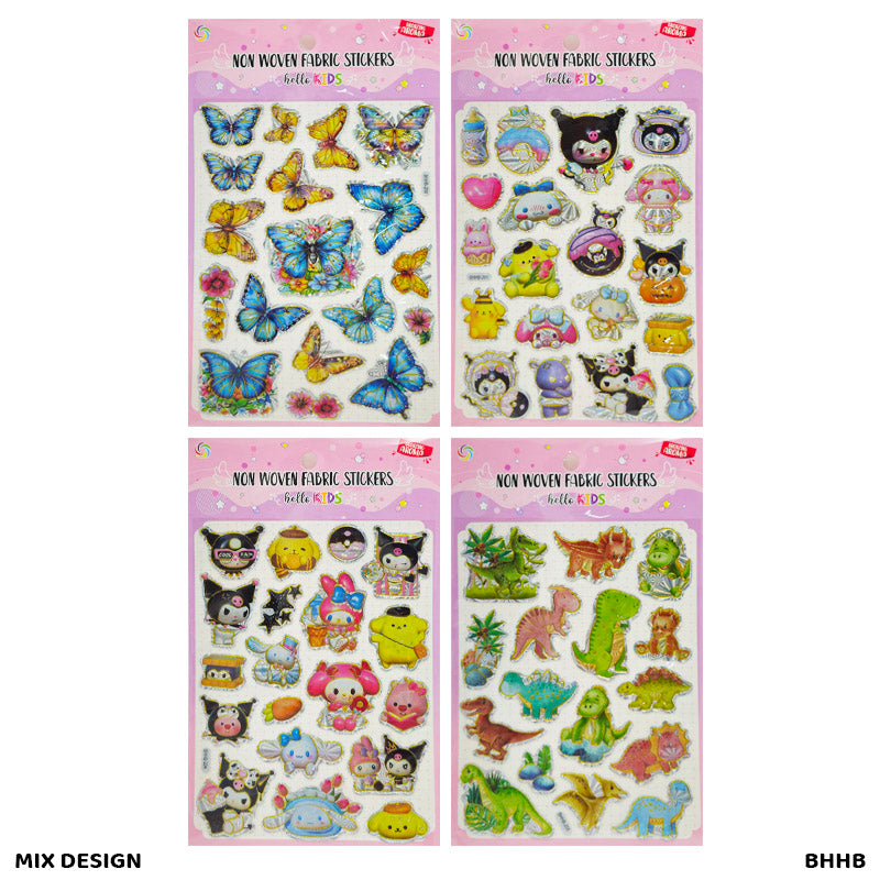 BHHB NON WOOVEN FABRIC KIDS STICKER