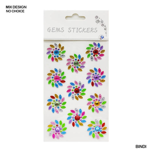 BINDI DIAMOND PEARL DESIGN STICKER (BINDI)